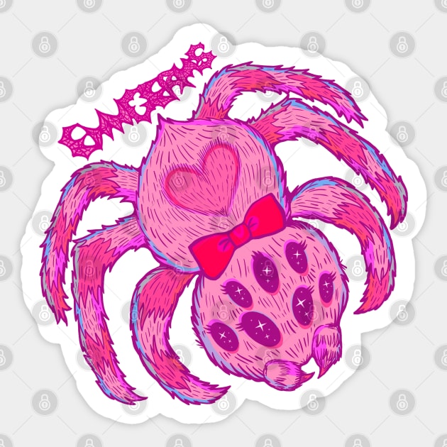 Gwen the spider Sticker by EwwGerms